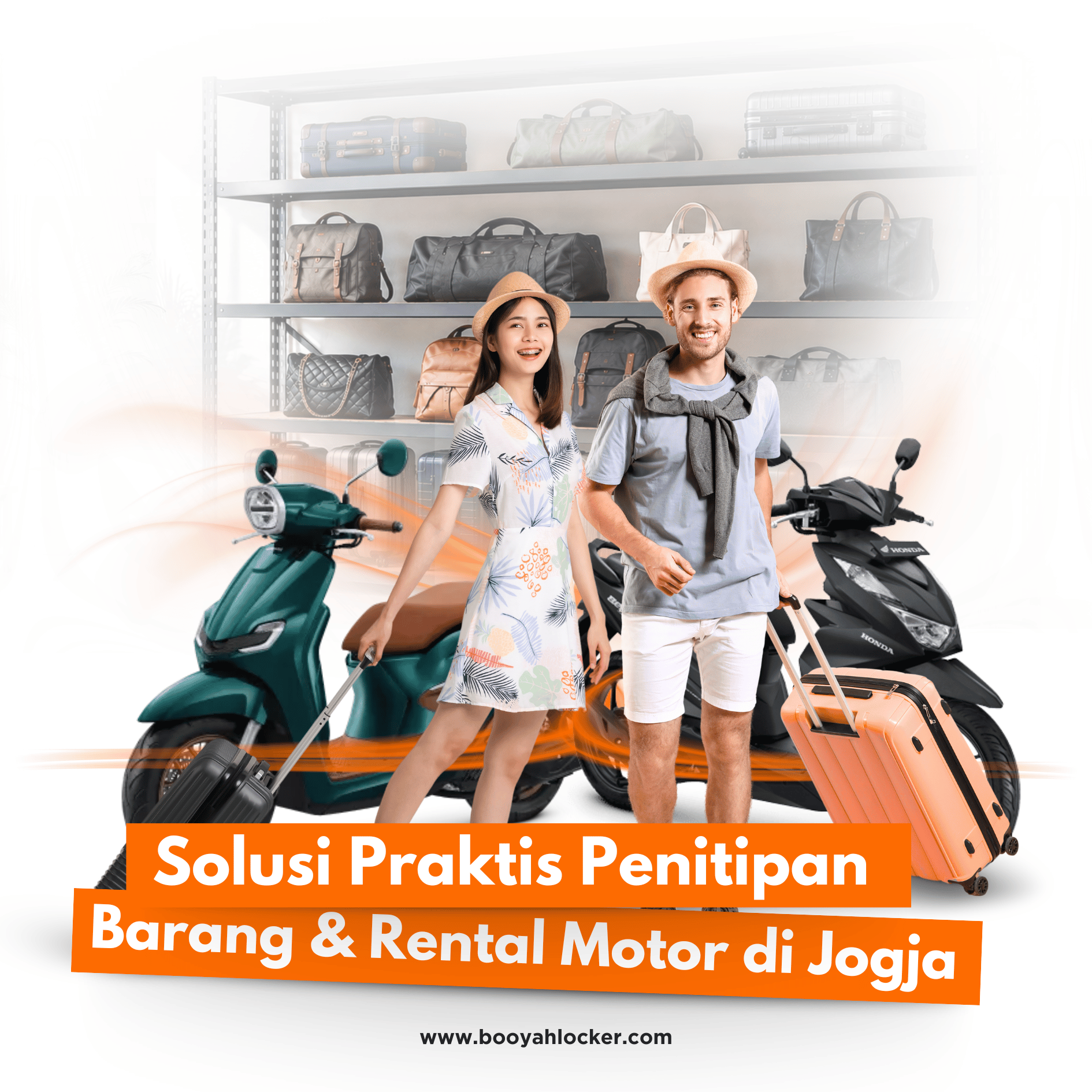 Solusi Praktis Penitipan Barang & Rental Motor di Jogja